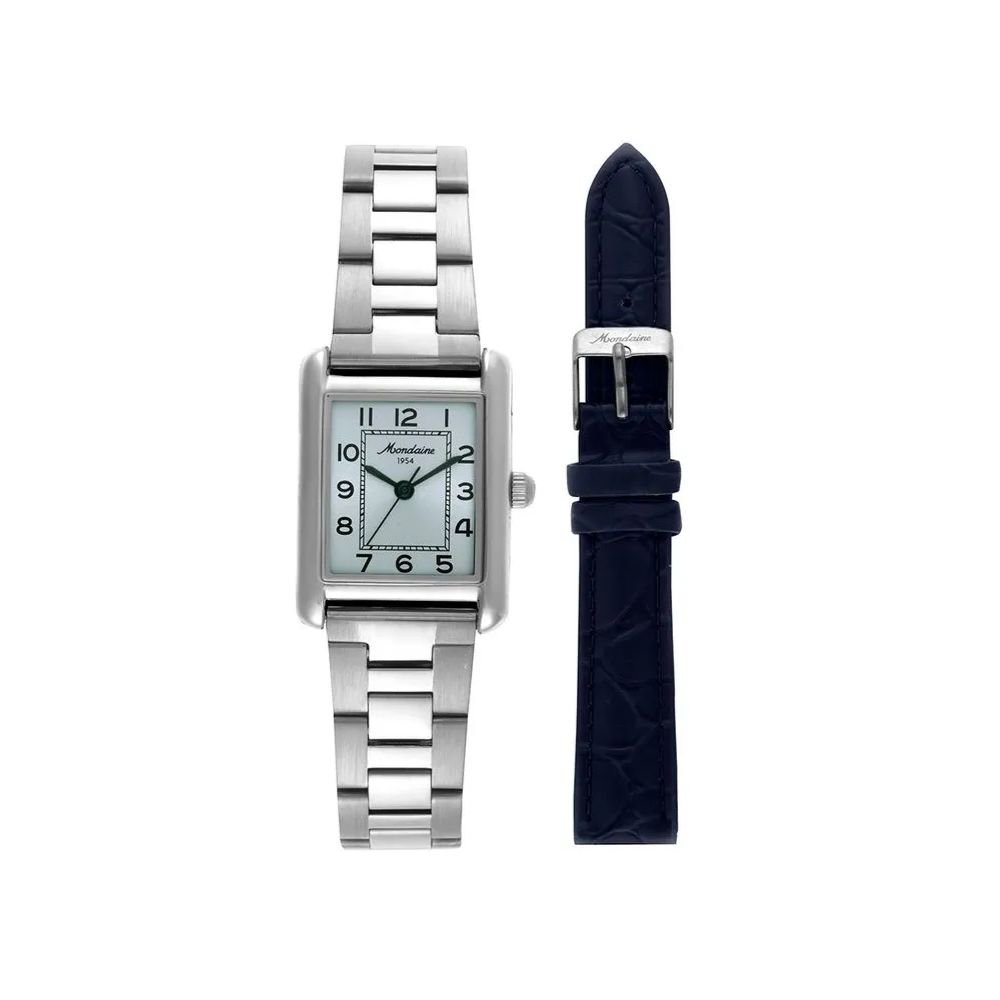 Relógio Mondaine 70 anos Vintage Prata Feminino 32821L0MKNE2