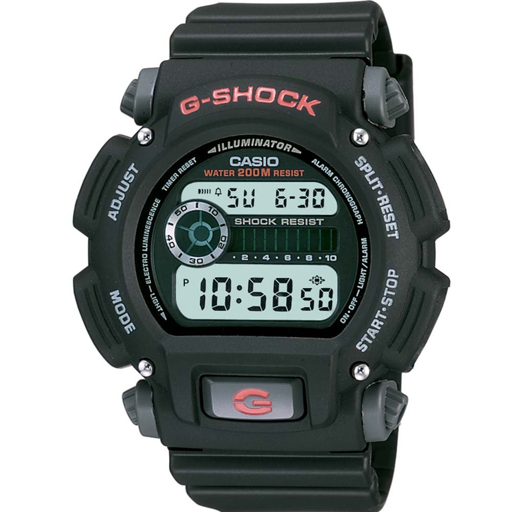 Relógio G-Shock Preto Masculino DW-9052-1VDR