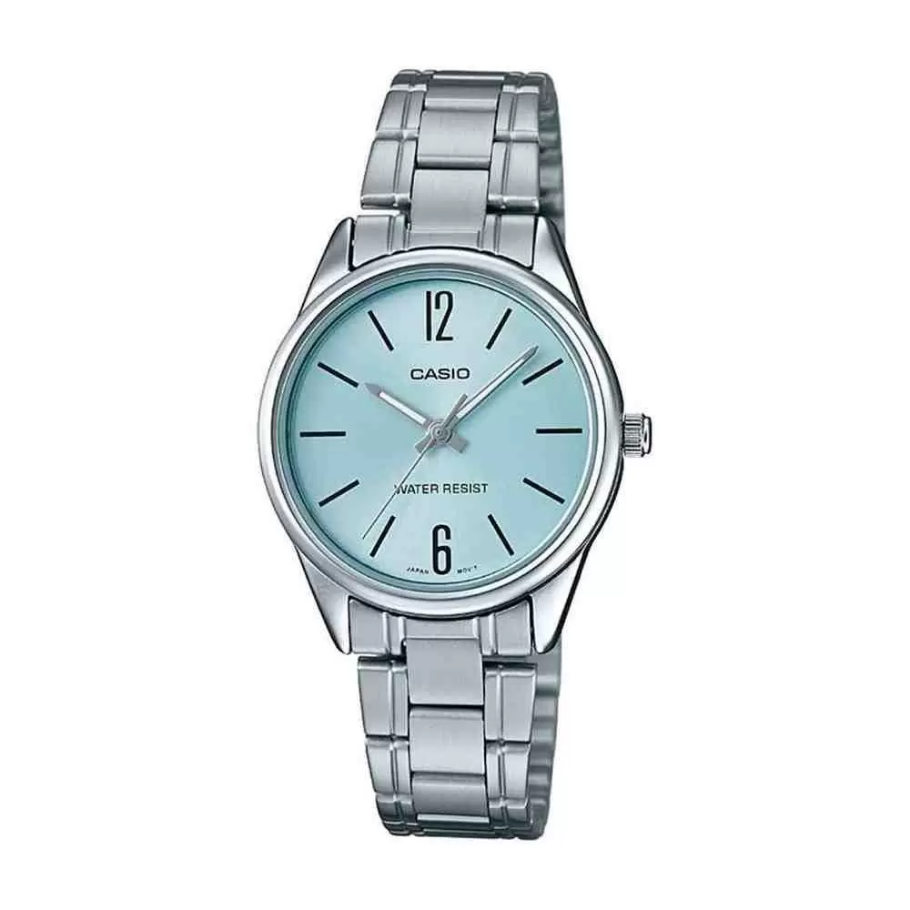Relógio Casio Collection Feminino LTP-V005D-2BUDF-BR Prata 1