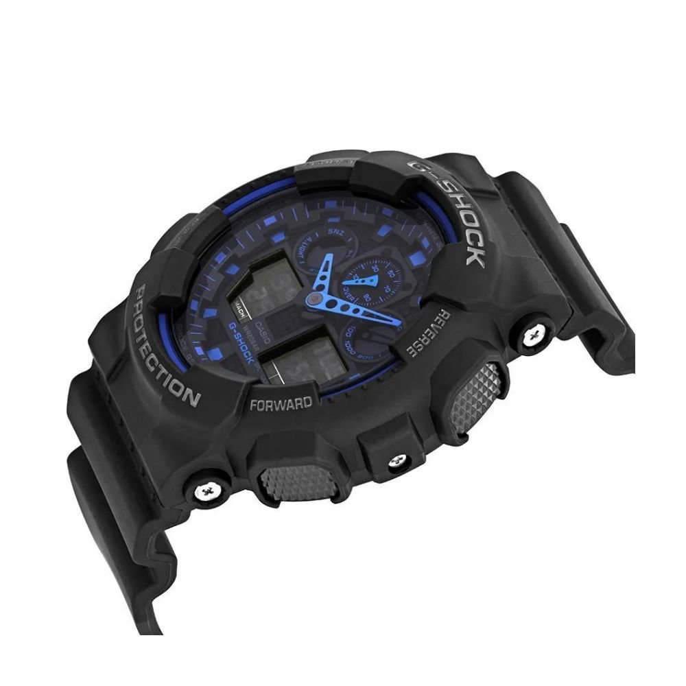 Relógio Masculino Casio G-Shock GA-100-1A2DR Preto 2