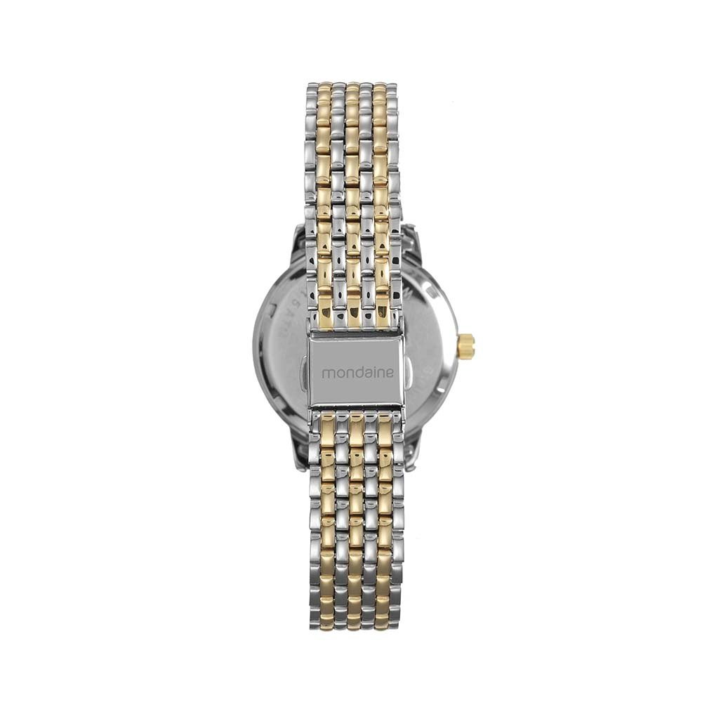 Relógio Mondaine Prata e Dourado Feminino 53615LPMVBE2 Prata 3