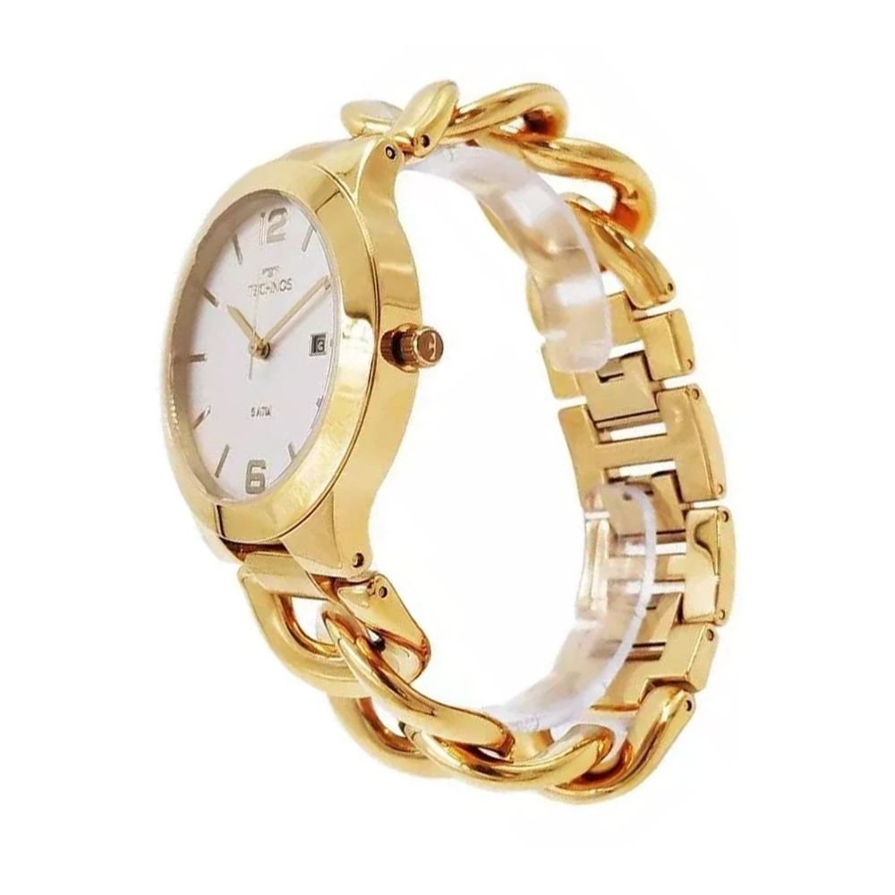 Relógio Dourado Feminino Technos 2115UL/4B Dourado 2
