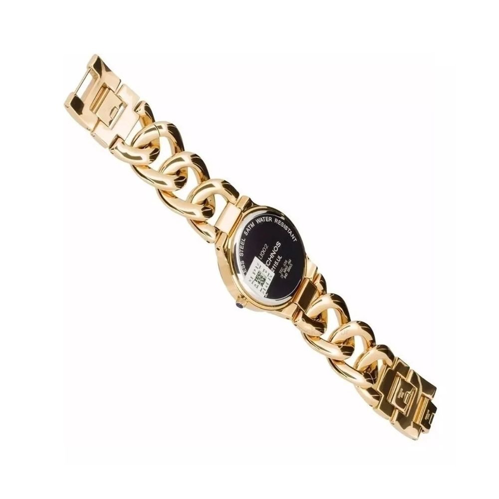 Relógio Dourado Feminino Technos 2115UL/4B Dourado 3