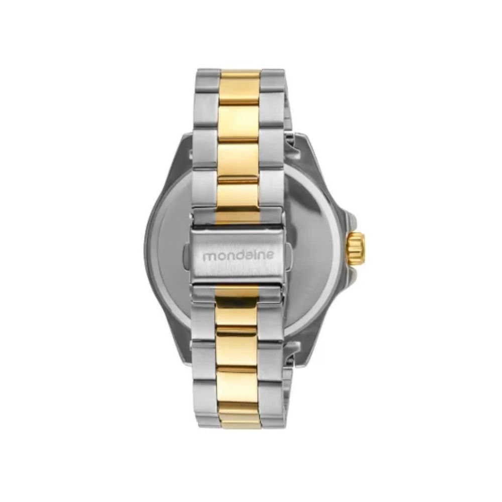 Relógio Bicolor Masculino Mondaine 32549GPMVBE3 Prata 3