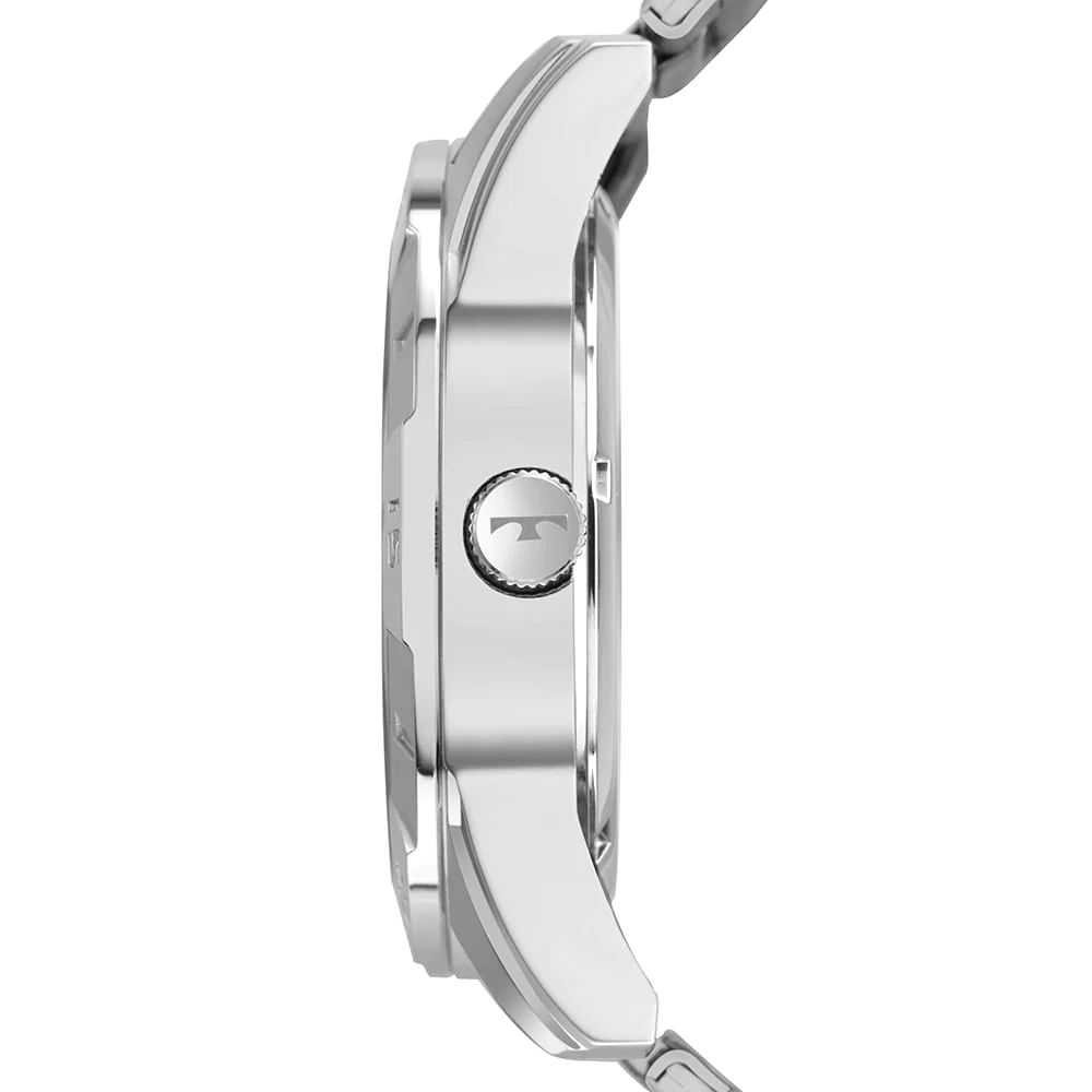 Relógio Prata Masculino Technos Racer 6P29ALB/1P Prata 2