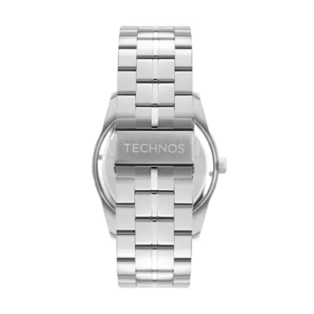 Relógio Prata Masculino Technos Racer 6P29ALB/1P Prata 3