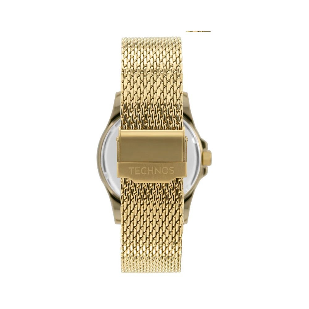Relógio Dourado Masculino Technos Steel 2115MZB/1D Dourado 3