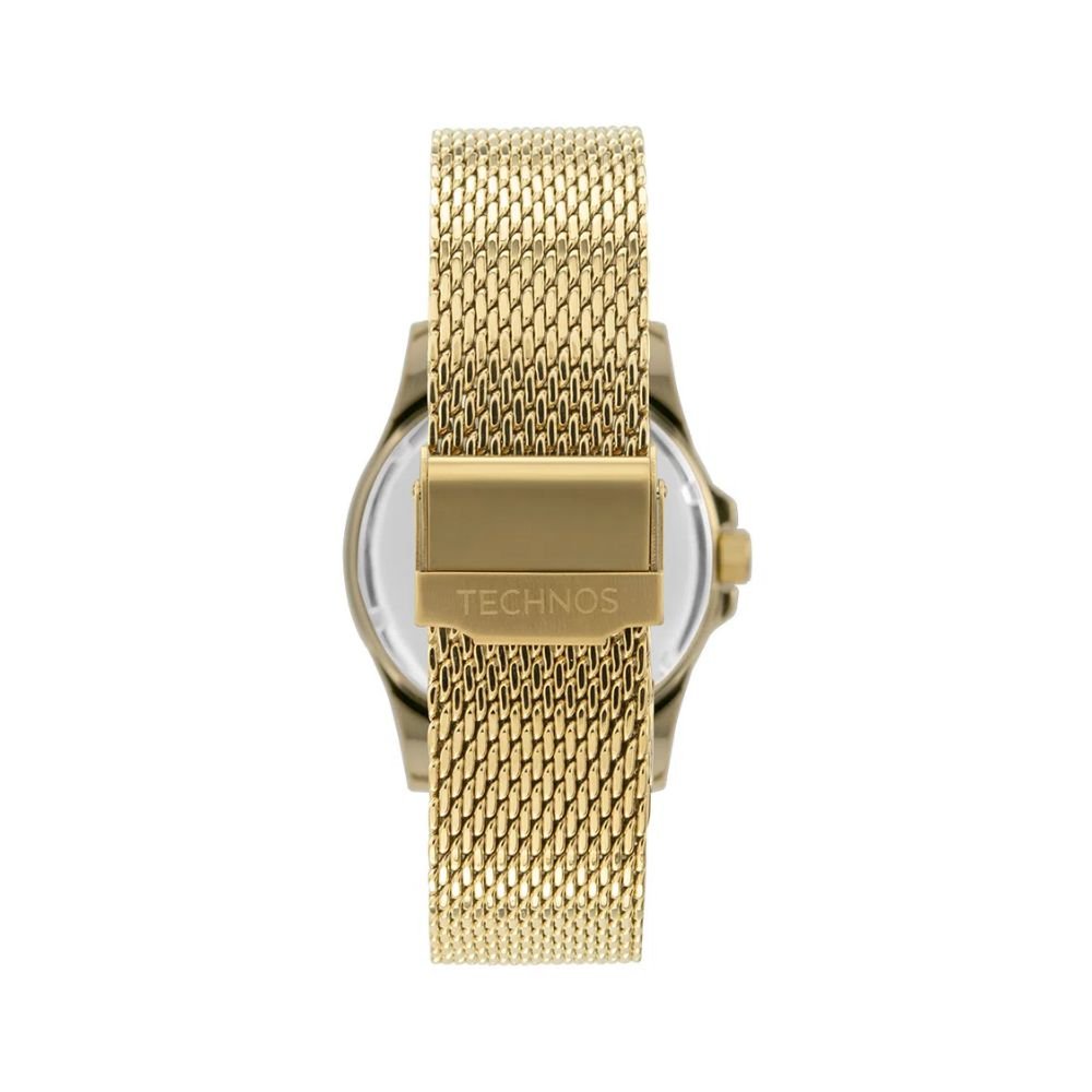 Relógio Dourado Masculino Technos Steel 2115MZB/1D Dourado 4