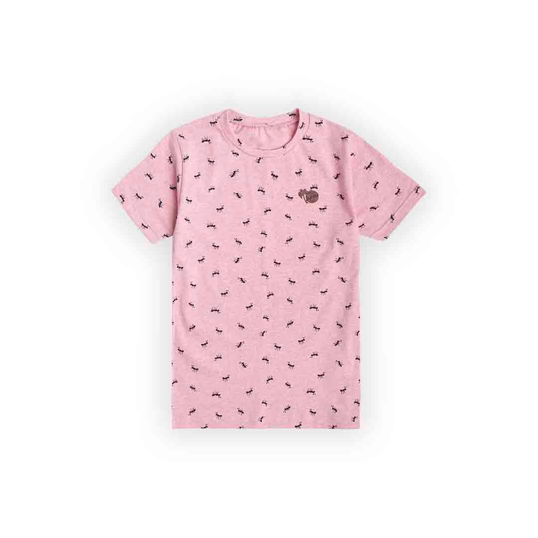 Camiseta Infantil Menino - Rosa