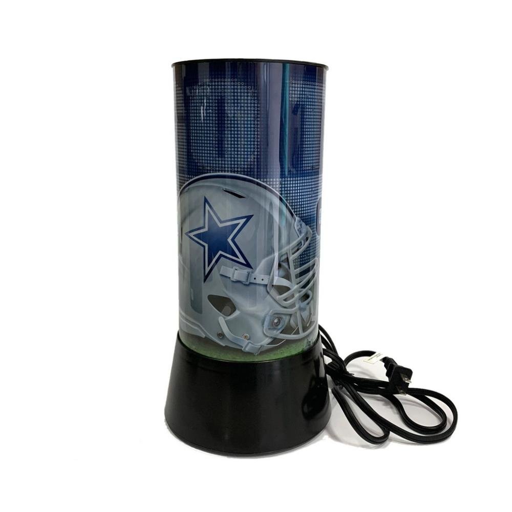 Luminária Rotativa 30cm 120v NFL Dallas Cowboys ÚNICO