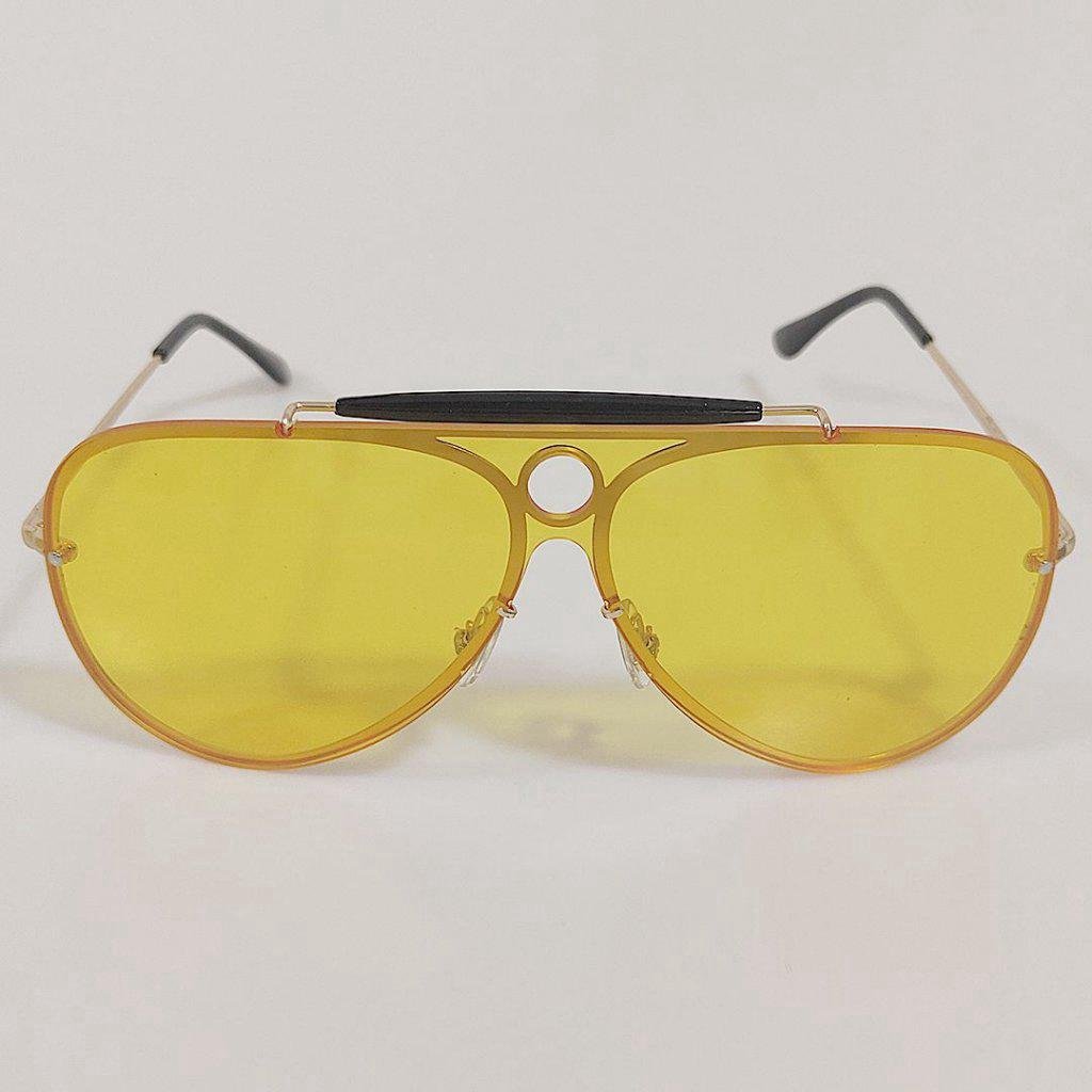 Óculos de Sol Otto Aviador Retrô Dourado Dourado 2