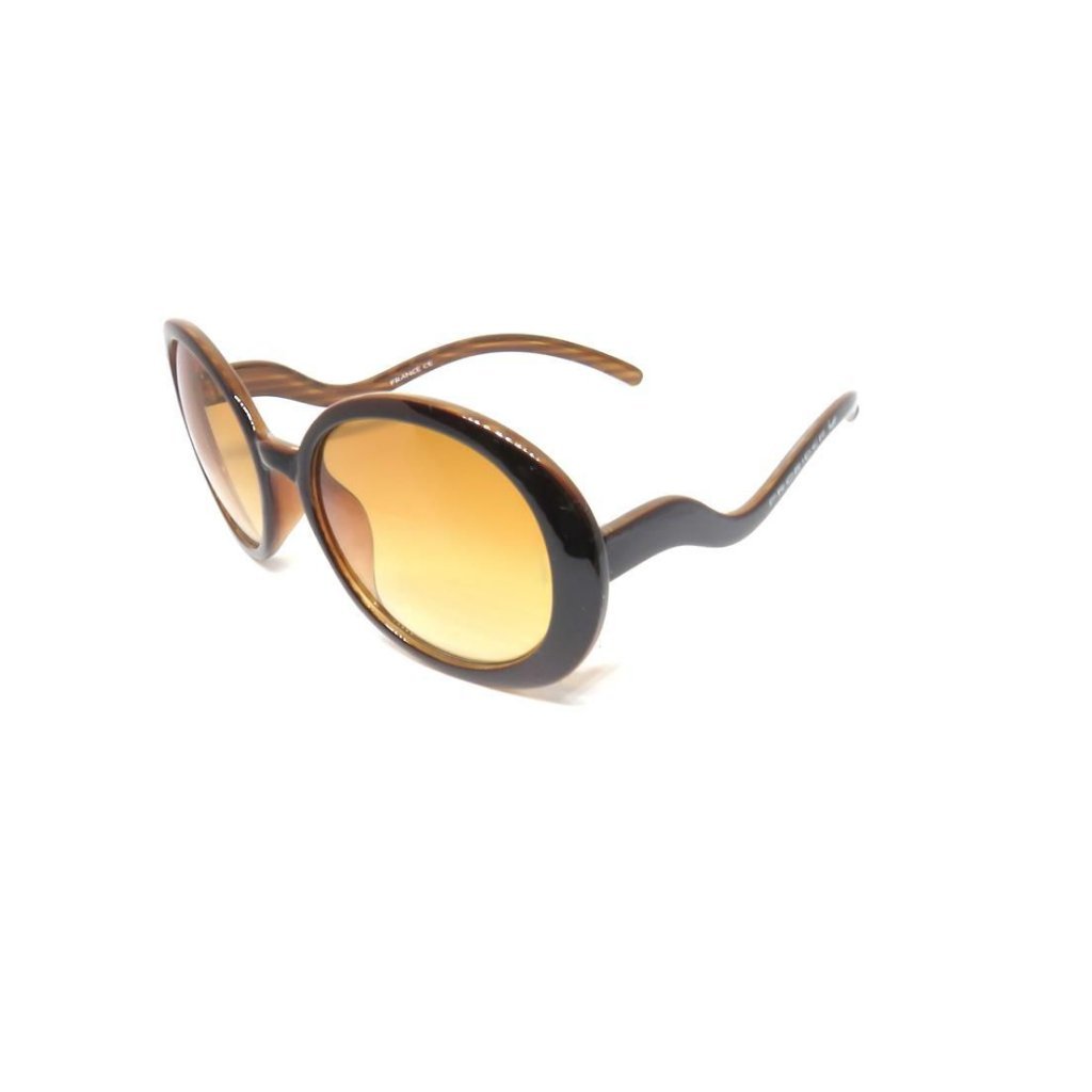 Óculos Solar Prorider Retro Marrom com Lente Degradê Marrom -PRO0110 Marrom 1