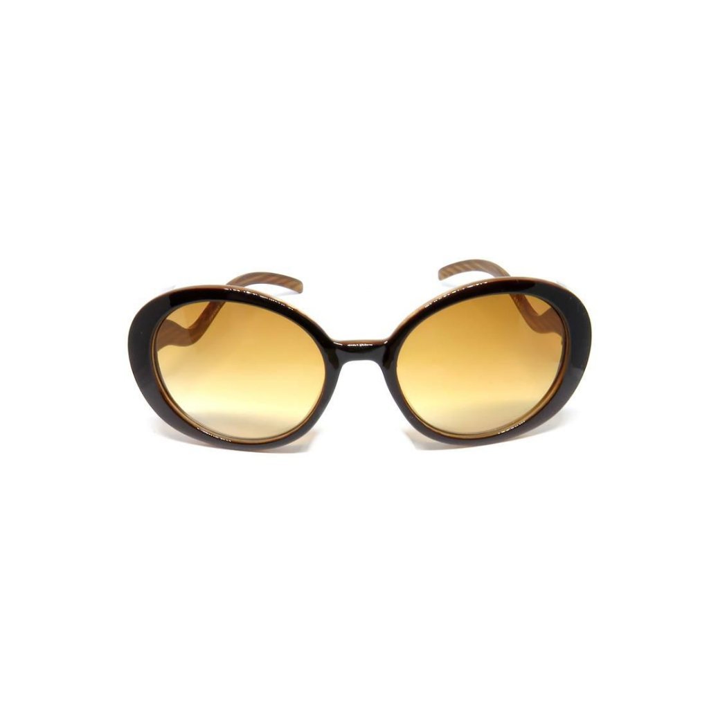 Óculos Solar Prorider Retro Marrom com Lente Degradê Marrom -PRO0110 Marrom 2