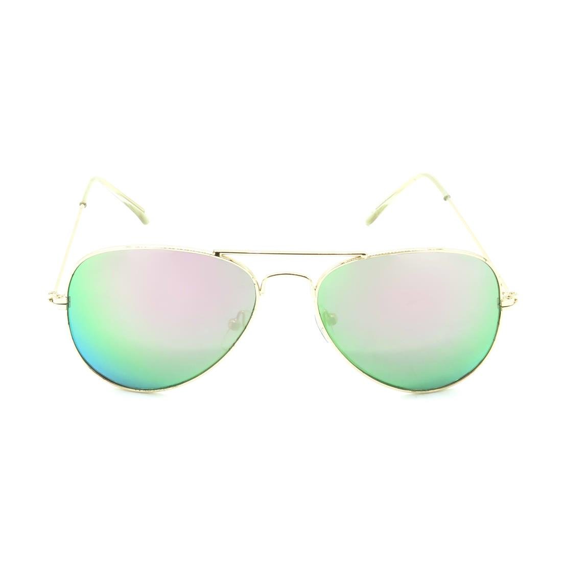 Óculos Solar Prorider Dourado Com Lente Espelhada Azul e Verde - T3025C3 Multicores 2