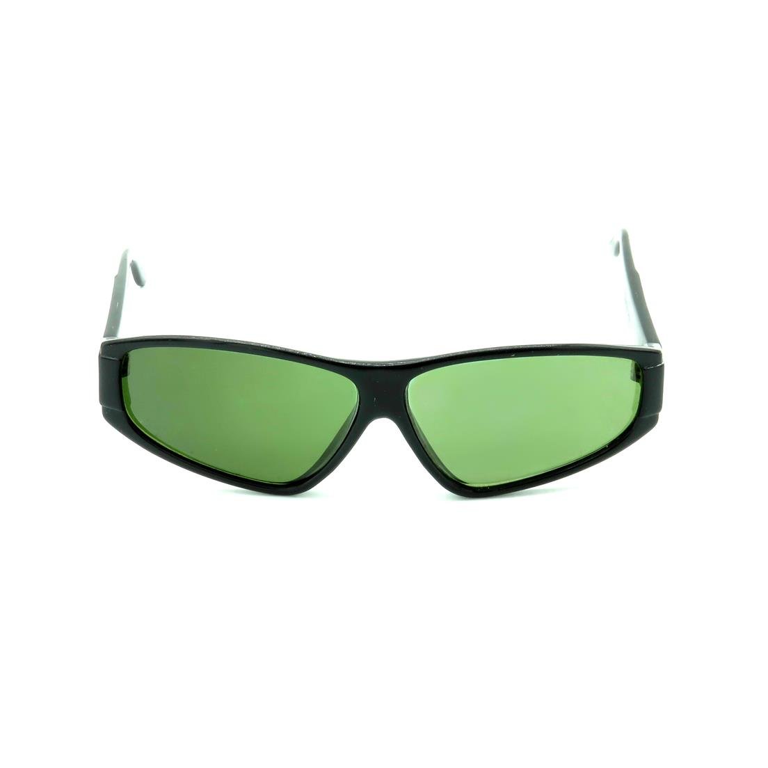 Óculos de Sol Prorider Retrô Preto Brilhante com Lente Fumê Verde - CODE-R8 Preto 2