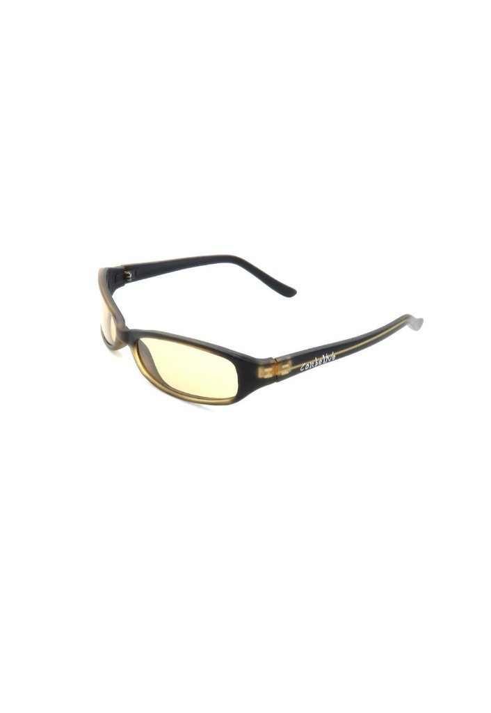 Óculos de Sol Prorider Conbelive Preto Retro com Lente Amarela - 9390 Preto 2