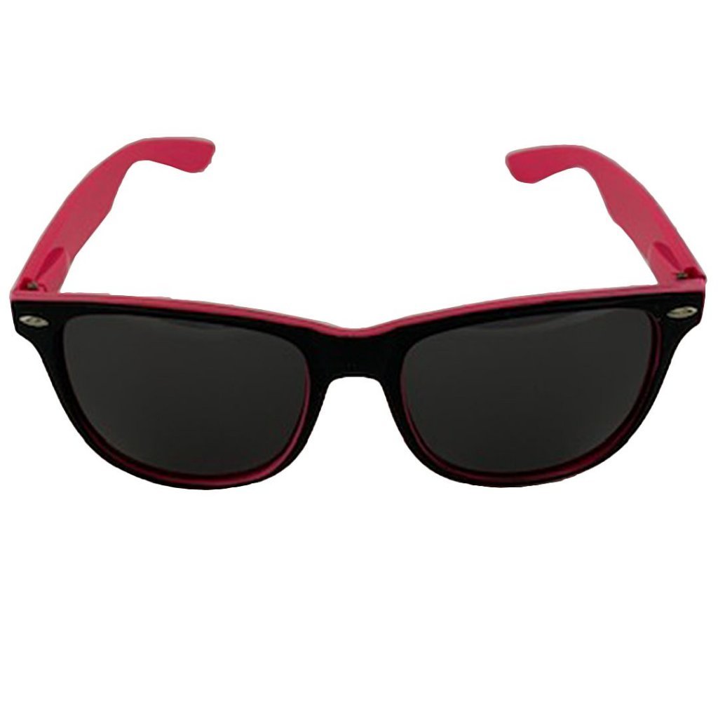Óculos de Sol Clos Redondo Preto e Rosa Preto 2