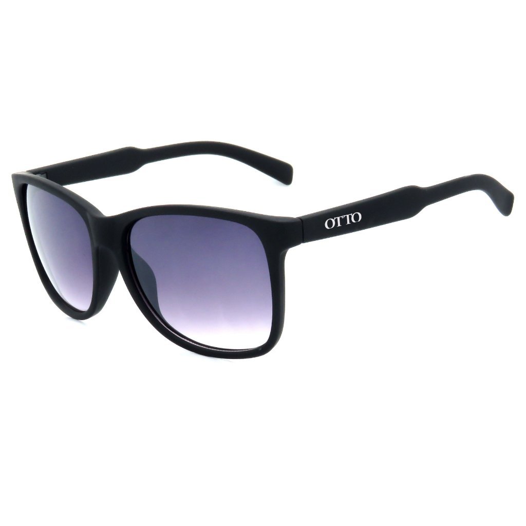 Óculos de Sol Otto Mulher Quadrado Preto 1