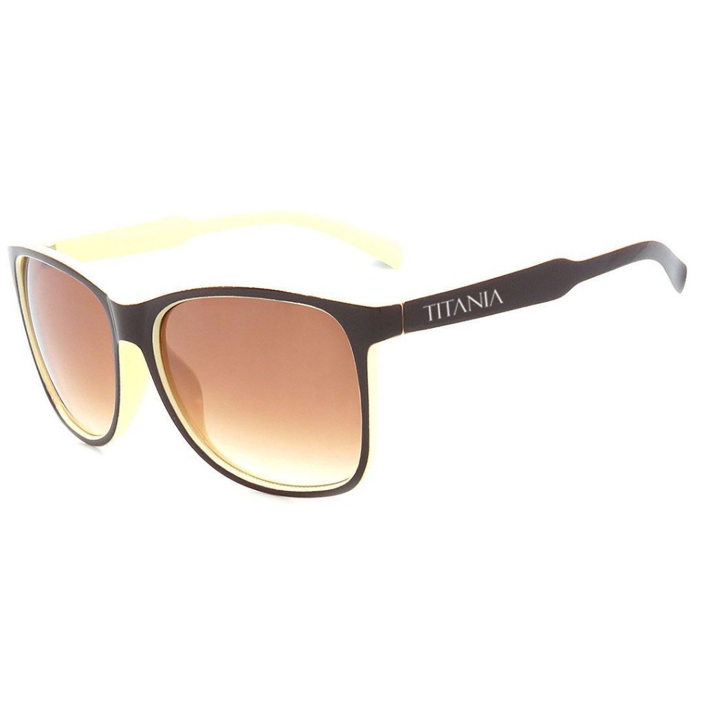 Kit 2 Óculos de Sol Homem Titânia Quadrado Marrom 6