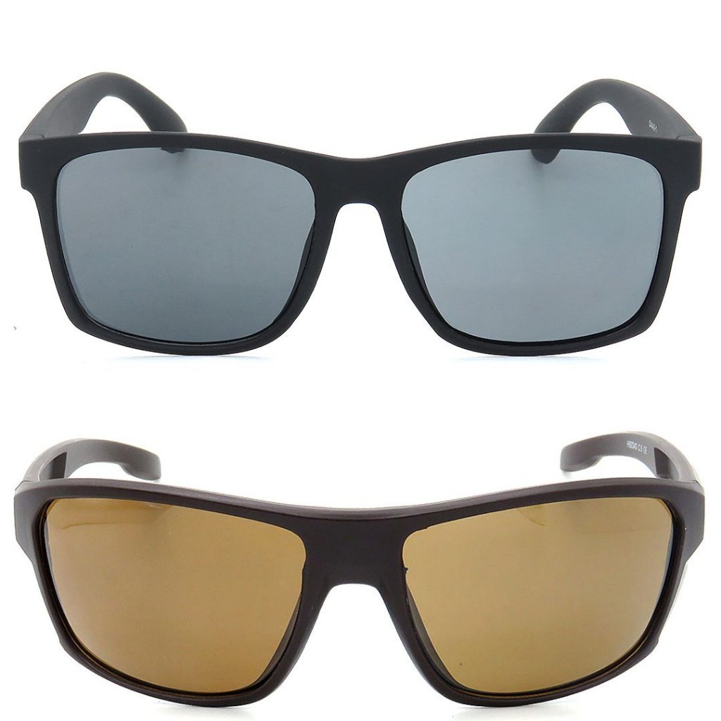Kit 2 Óculos de Sol Homem Titânia Esportivo Preto 2
