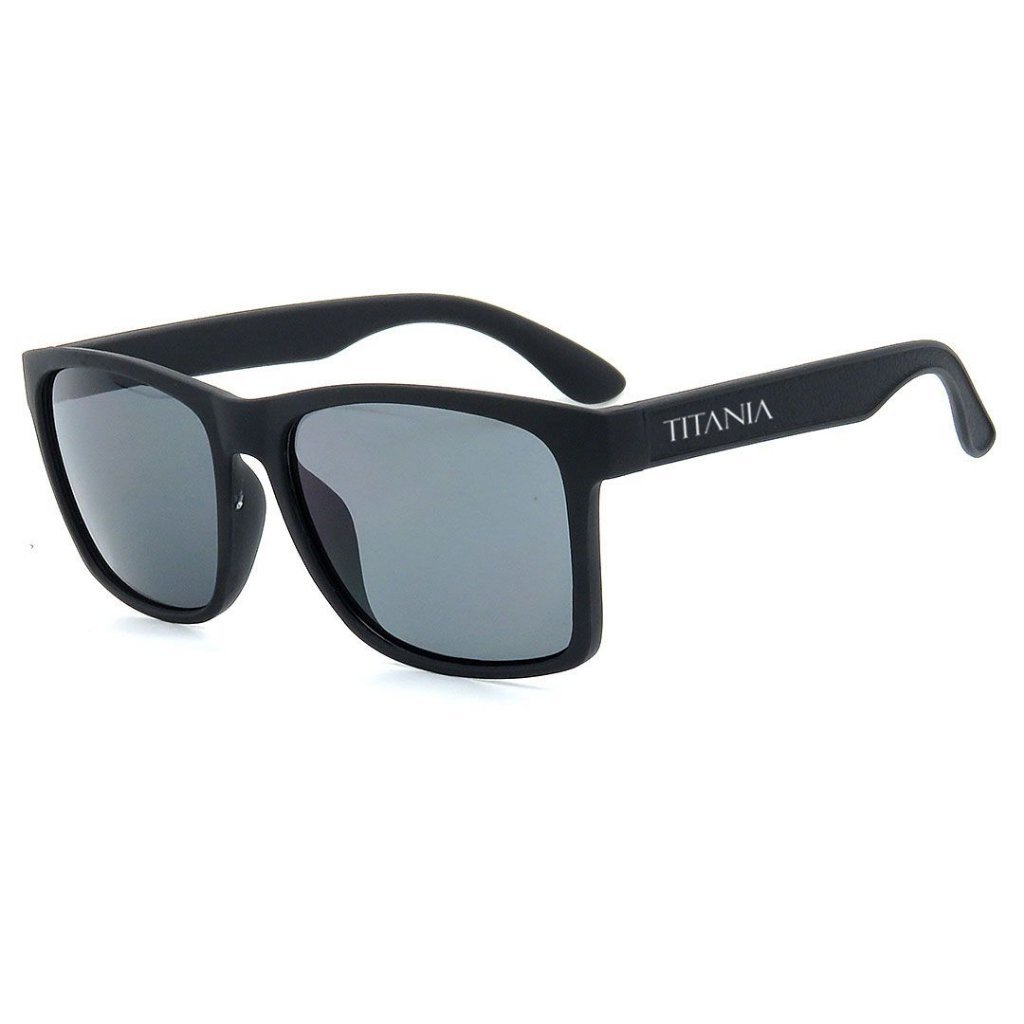 Kit 2 Óculos de Sol Homem Titânia Esportivo Preto 4
