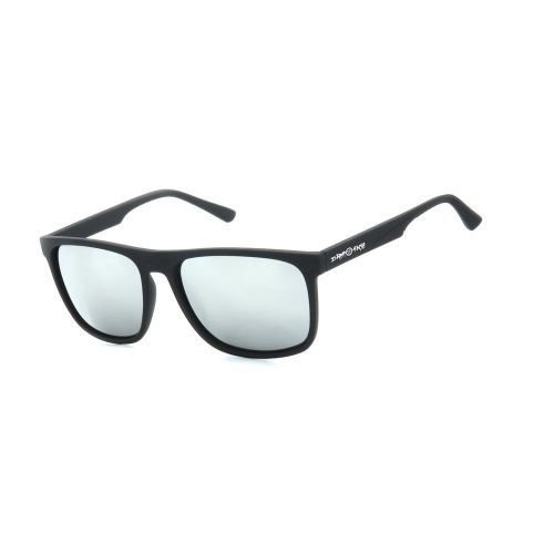 Óculos de Sol Dark Face Preto Fosco com Lente Espelhada - ZXD21C1 Preto 1