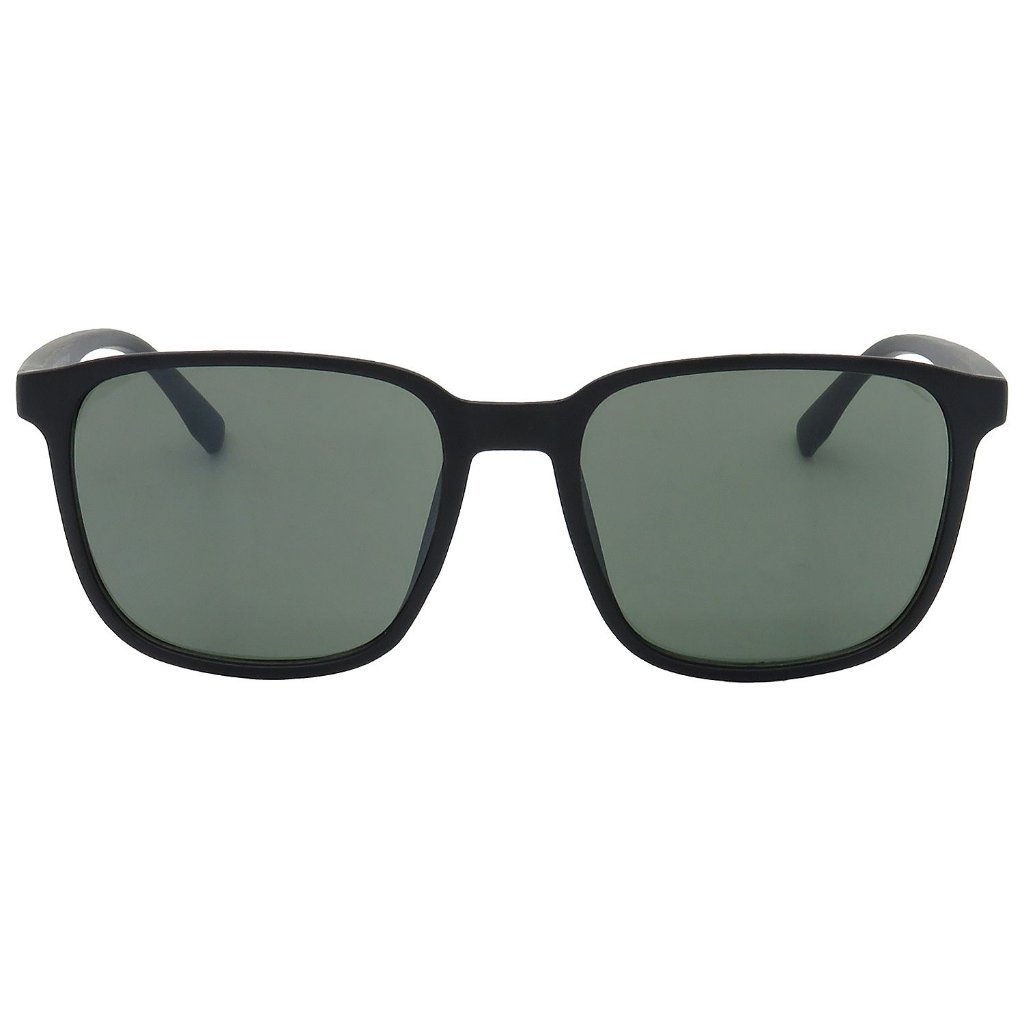 Óculos de Sol OTTO em Grilamid® TR-90 Quadrado Preto Fosco LM9356-1 Preto 2