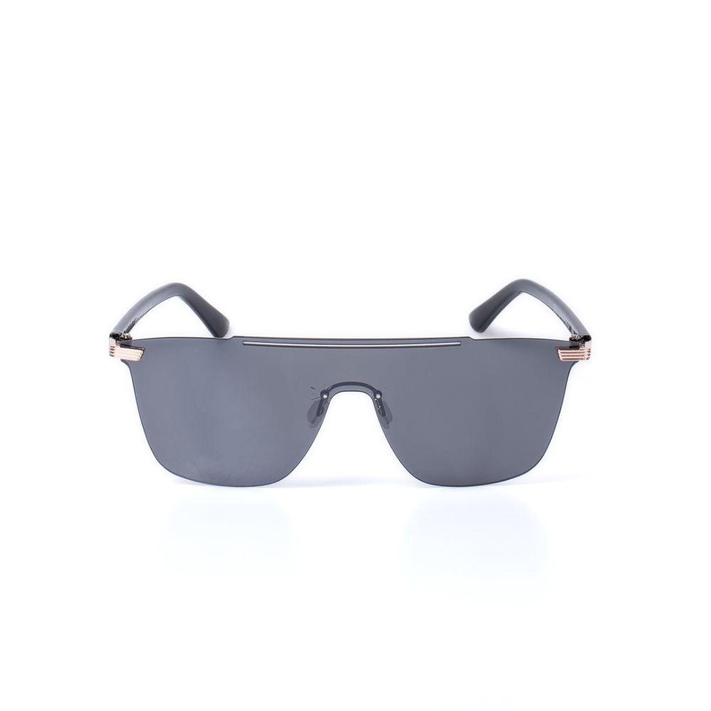 Óculos de Sol OTTO - Preto com Dourado Lente Degradê Preto 3