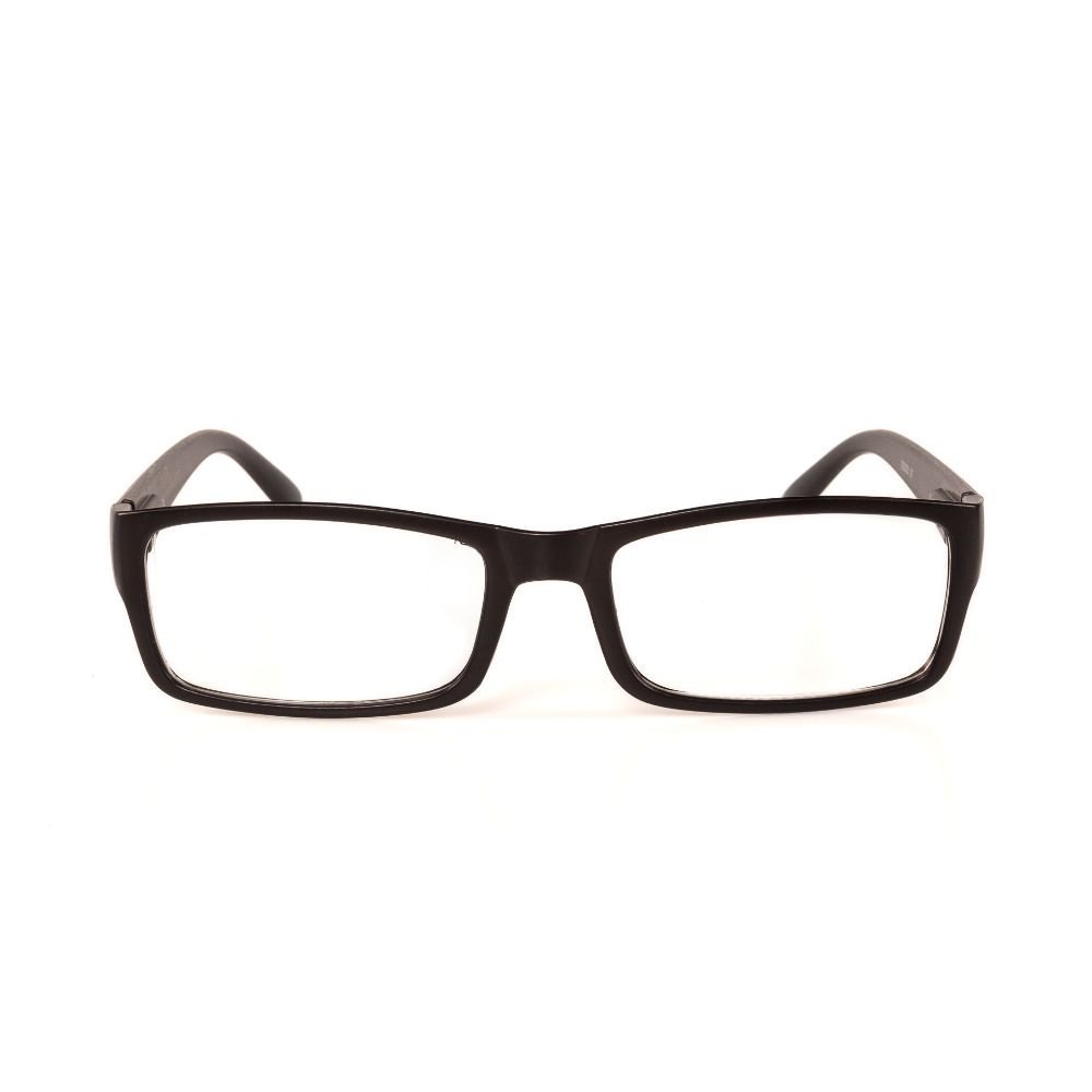 Óculos Receituário Titania Preto Fosco Retangular Preto 1