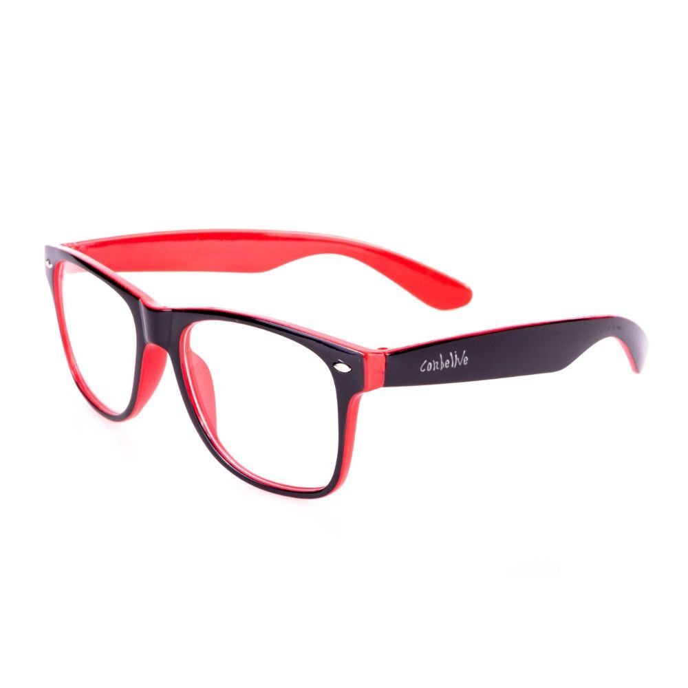 Óculos Receituário Conbelive Preto e Vermelho Preto 3