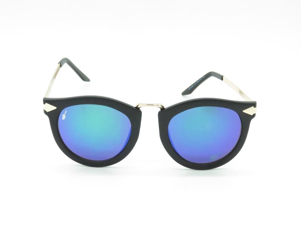 Óculos de Sol Prorider Preto e Dourado com Lente Espelhada - YD1666 Preto 4