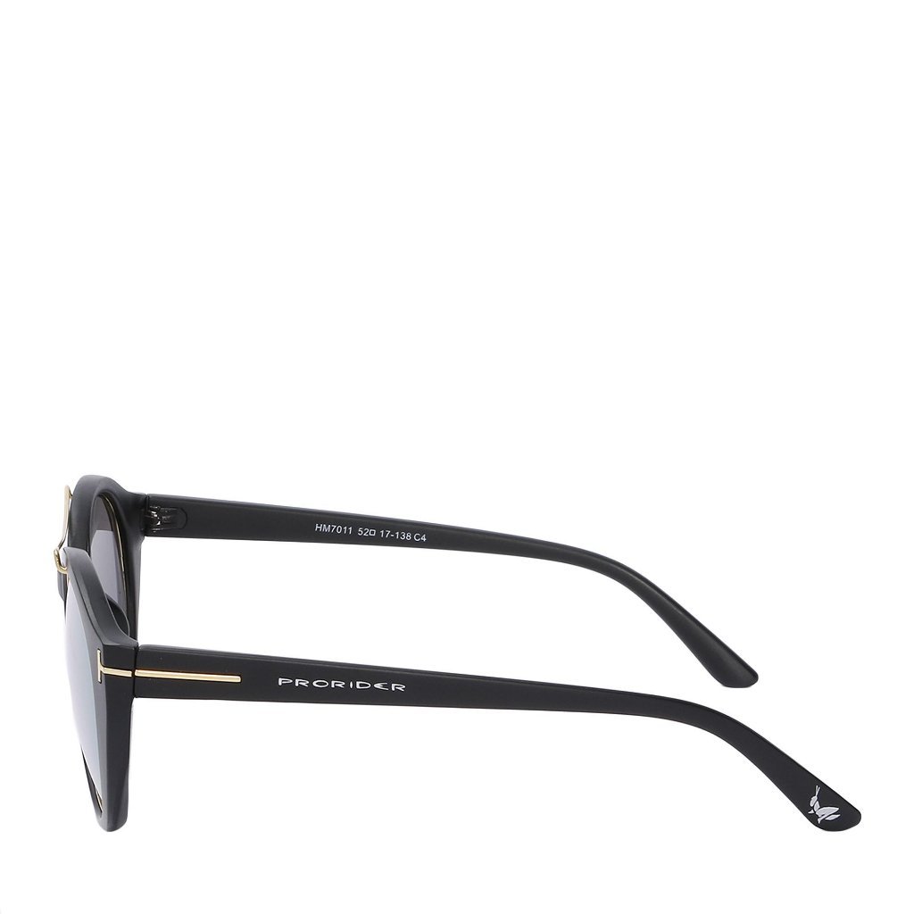 Óculos de Sol Prorider Preto e Dourado com Lente Espelhada - HM7011C4 Preto 4