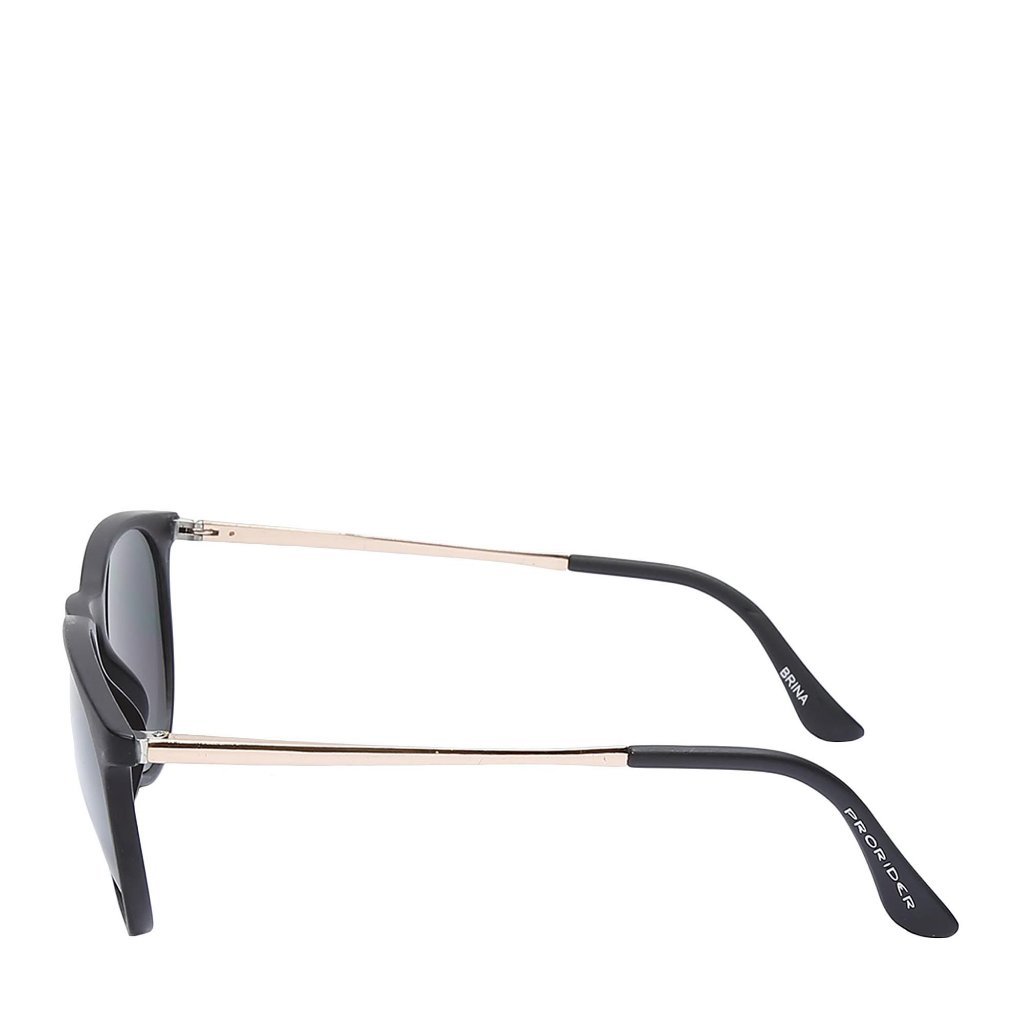 Óculos de Sol Prorider Preto Fosco e Dourado - BRINA Preto 4