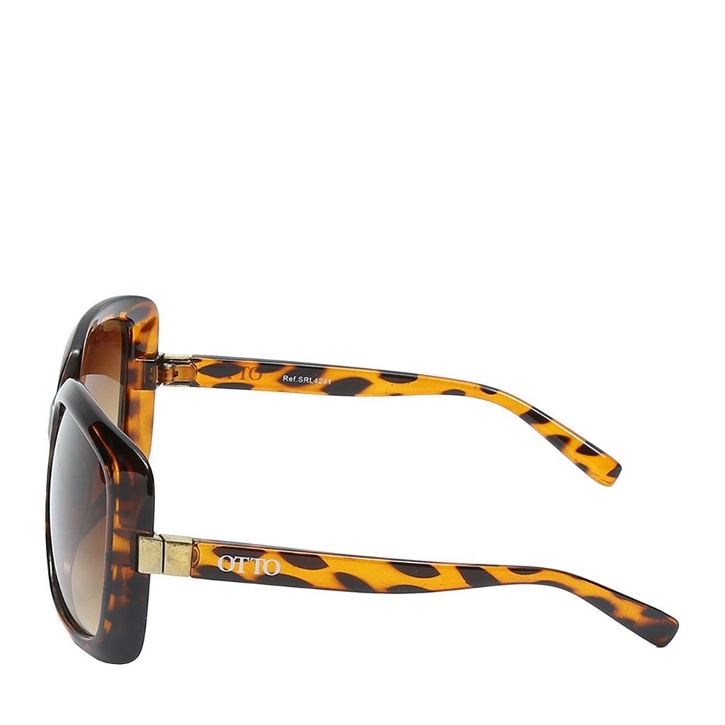 Óculos de Sol OTTO - Preto e Amarelo Tartaruga - SRL4241 Preto 2