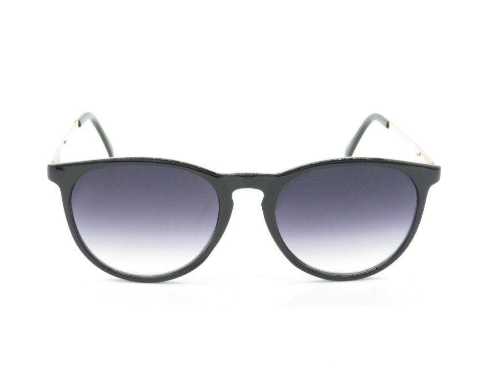 Óculos de Sol Paul Ryan Preto Fosco e Dourado Com Lente Degradê - 7394 Preto 3