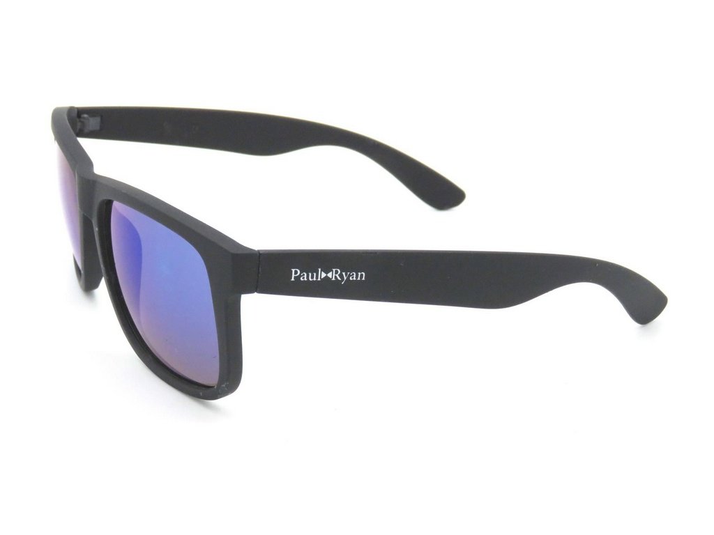 Óculos de Sol Paul Ryan Preto Fosco com lente degradê Z4165-2 Preto 2