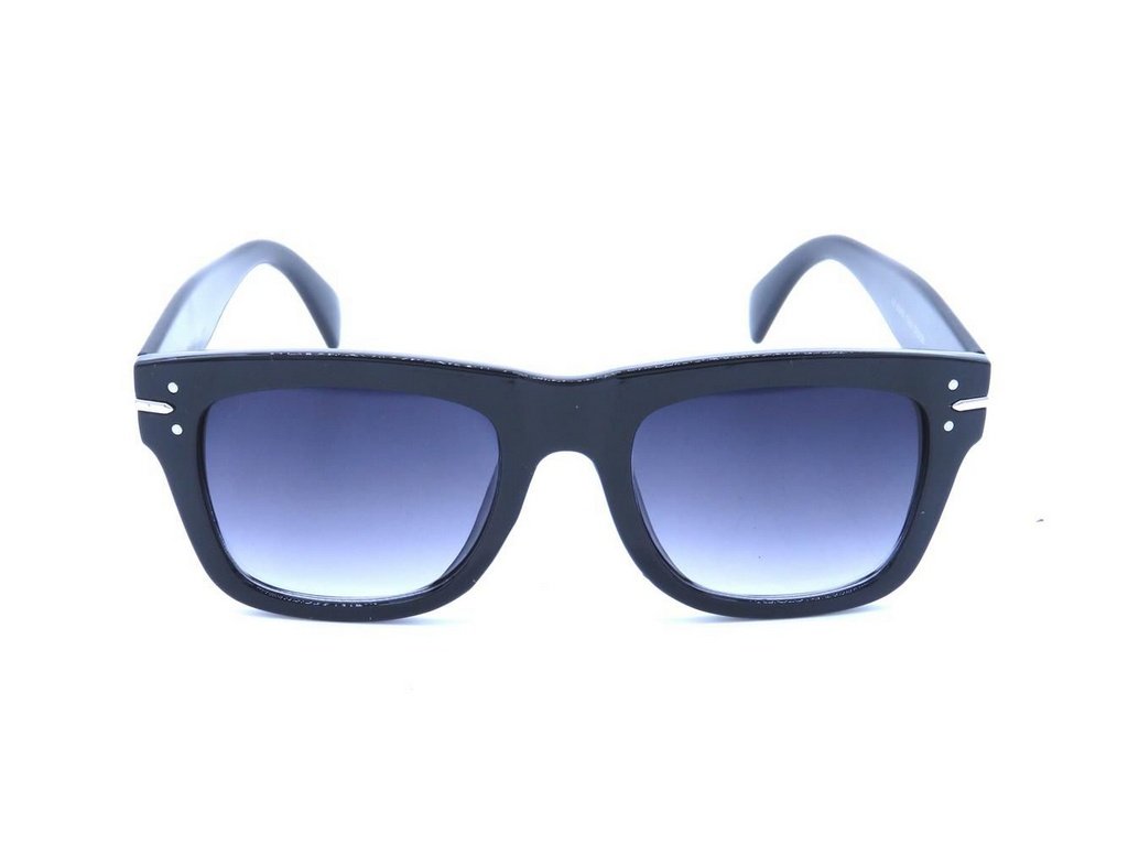 Óculos de Sol Prorider Preto e Prata com Lente Degradê - FY82003C1 Preto 1