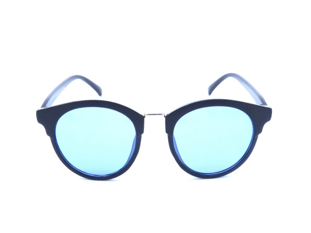 Óculos de Sol Bad Rose Preto com Lente Azul - CJ6103C5 Preto 5