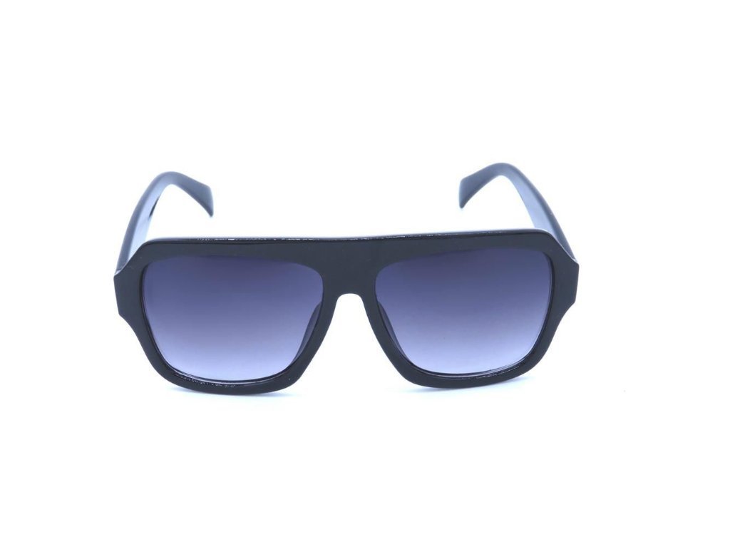 Óculos de Sol Preto com Lente Degradê - FY82005C5 Preto 3