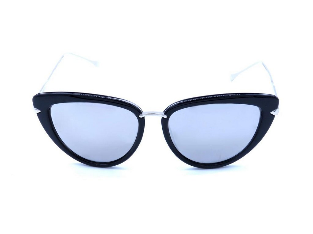 Óculos de Sol PRORIDER Preto e Prata com Lente Espelhada Prata - H01440C4 Preto 1
