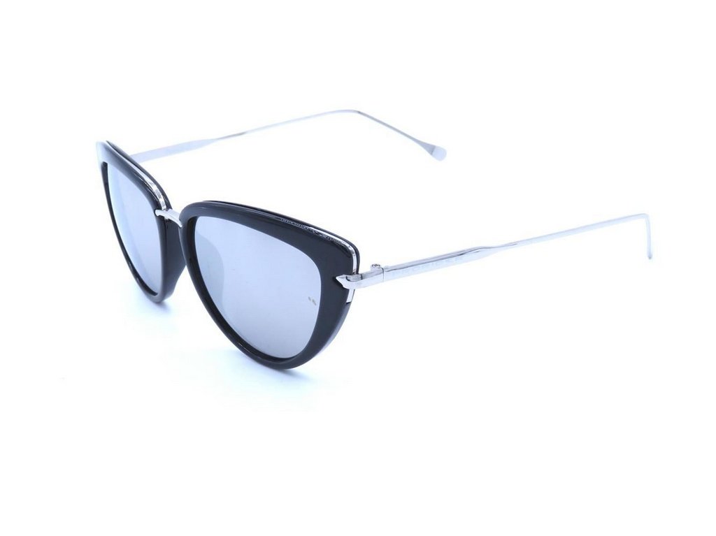 Óculos de Sol PRORIDER Preto e Prata com Lente Espelhada Prata - H01440C4 Preto 2