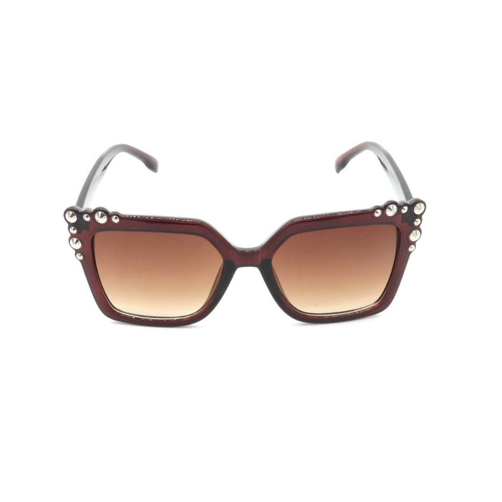 Óculos de Sol Prorider Marrom com Detalhe Prata - FY8095C2 Prata 3