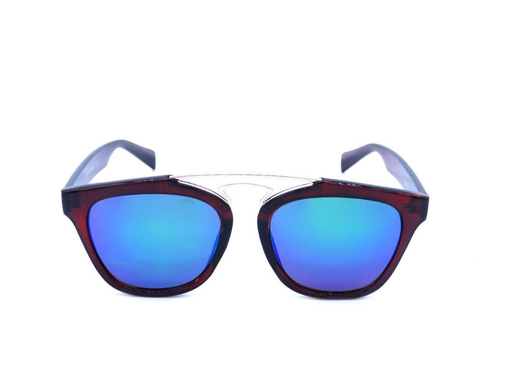 Óculos de Sol Prorider Marrom com Dourado - KL20006C5 Multicores 3