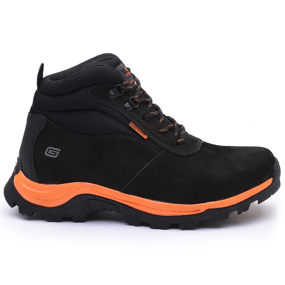 Bota Coturno Adventure de Segurança em Couro EPI CA Gogowear Preto 4