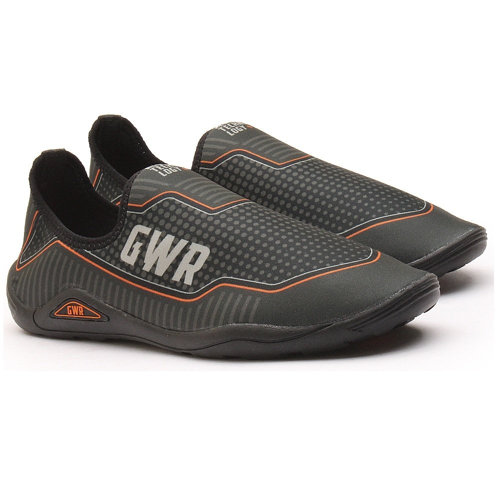 Sapatilha Esportiva Gogowear para Piscina Sola Borracha Confortável e Durável Preto 1