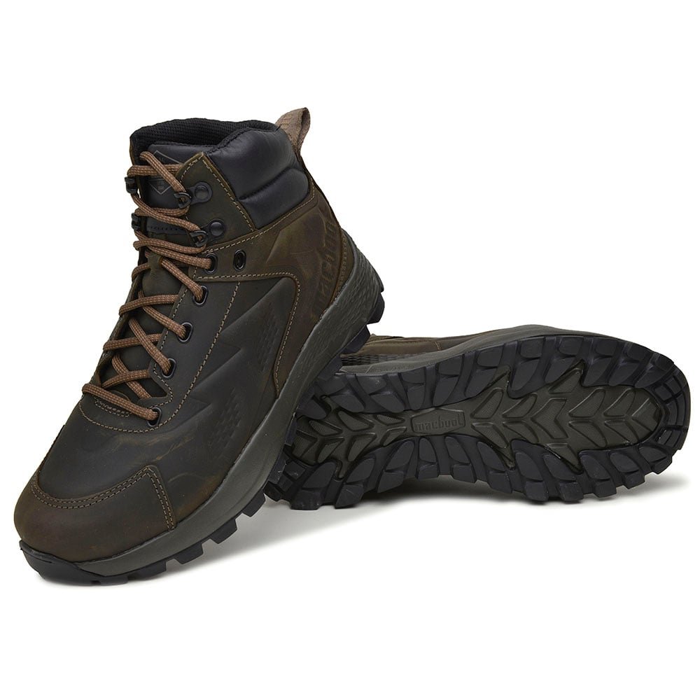 Bota Adventure Cano Alto Macboot Kabru 02 Oliva Marrom 3