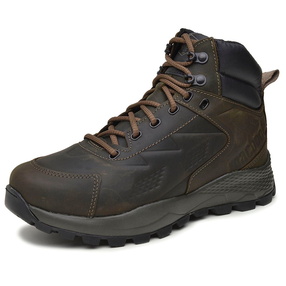 Bota Adventure Cano Alto Macboot Kabru 02 Oliva Marrom 5