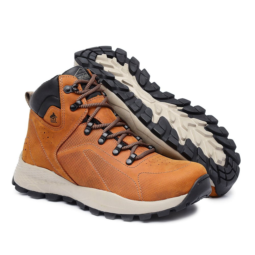 Bota Adventure Cano Alto Macboot Ripsalis 02 Havana Laranja 3