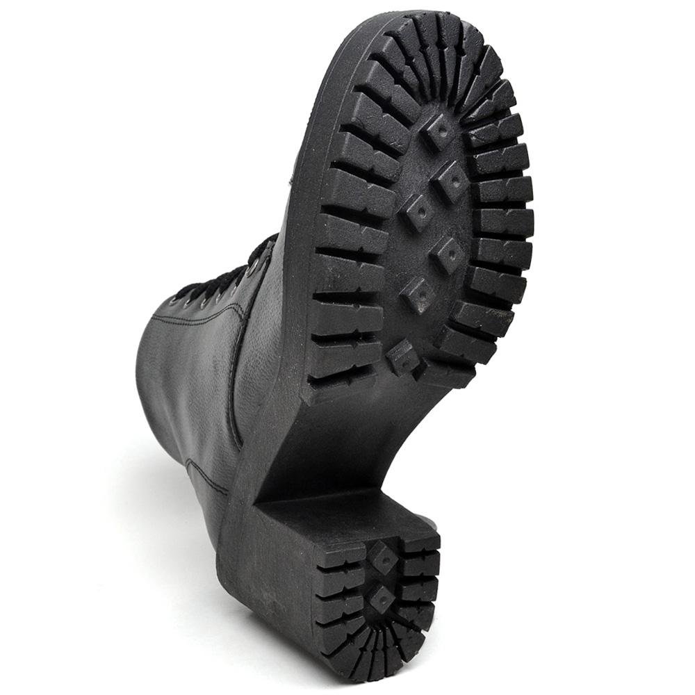 Coturno Cold Life TRATORADO SALTO M Feminino Preto 3