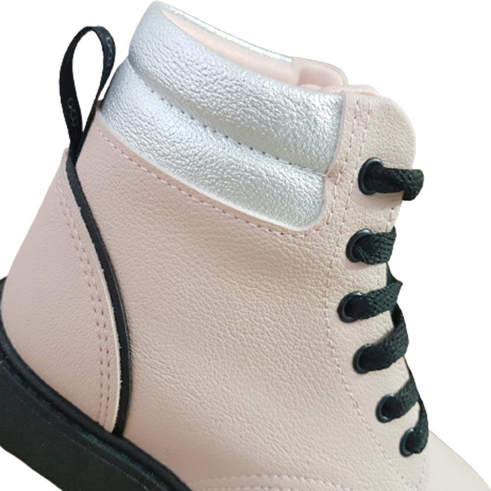 Bota Infantil Klin Rock 154 Rosa/Preto/Prata Rosa 5